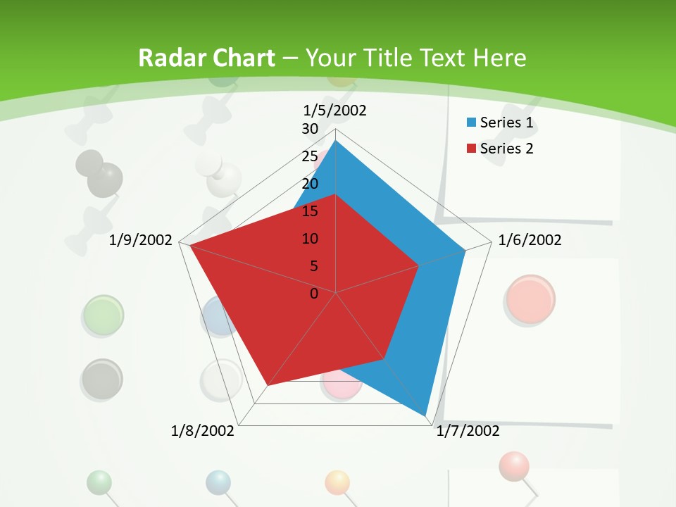 A Bunch Of Different Colored Balls On A White Surface PowerPoint Template