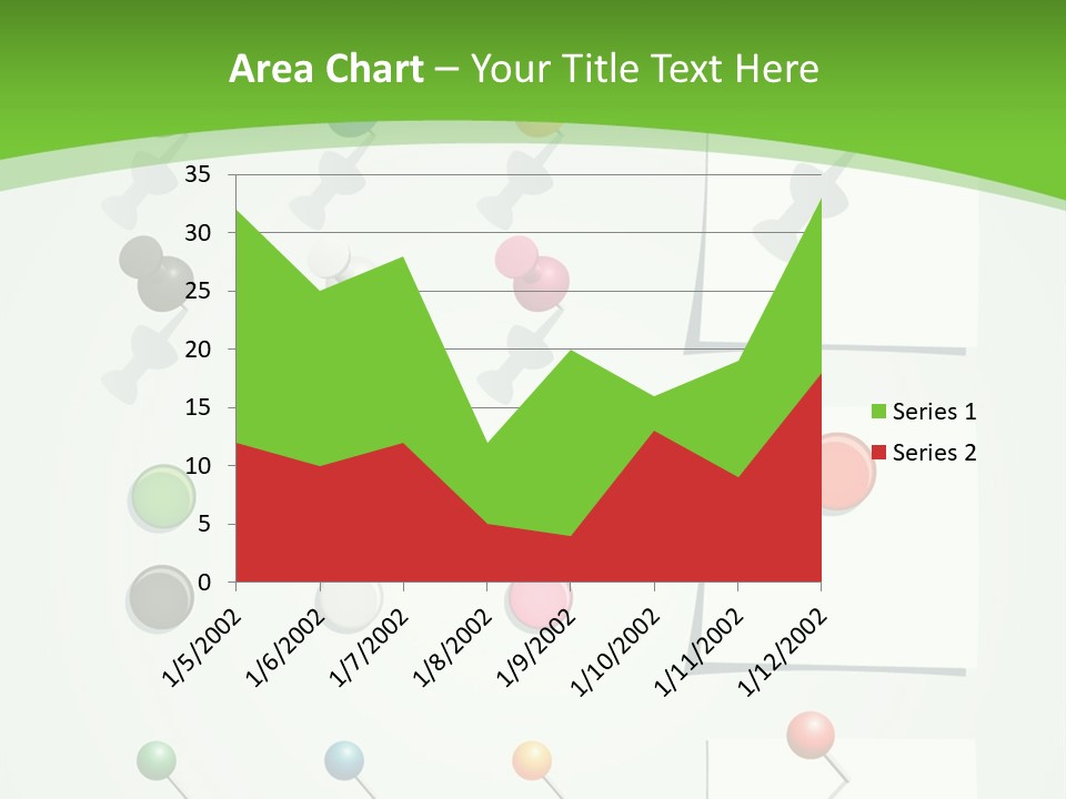 A Bunch Of Different Colored Balls On A White Surface PowerPoint Template