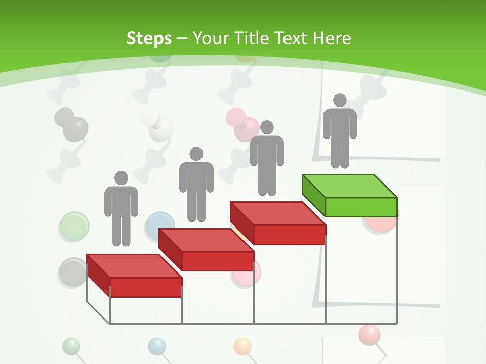 A Bunch Of Different Colored Balls On A White Surface PowerPoint Template