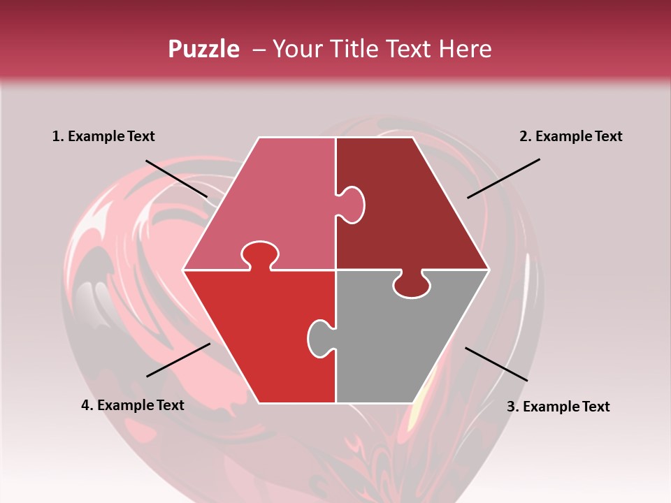 Card Wallpaper Couple PowerPoint Template