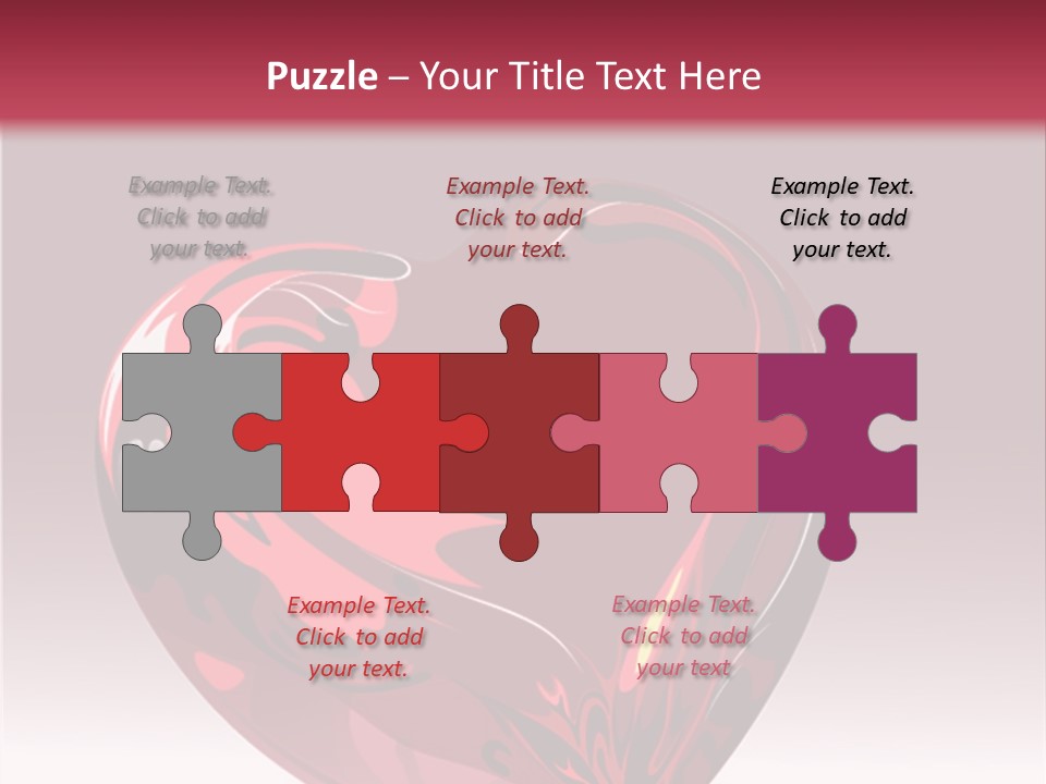 Card Wallpaper Couple PowerPoint Template