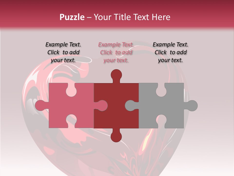 Card Wallpaper Couple PowerPoint Template