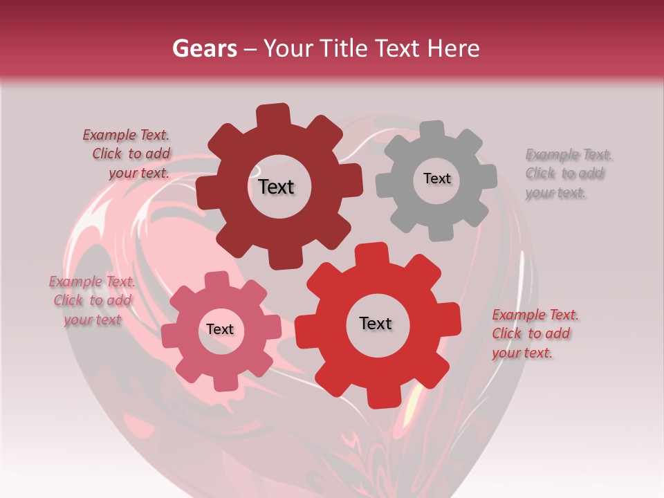 Card Wallpaper Couple PowerPoint Template