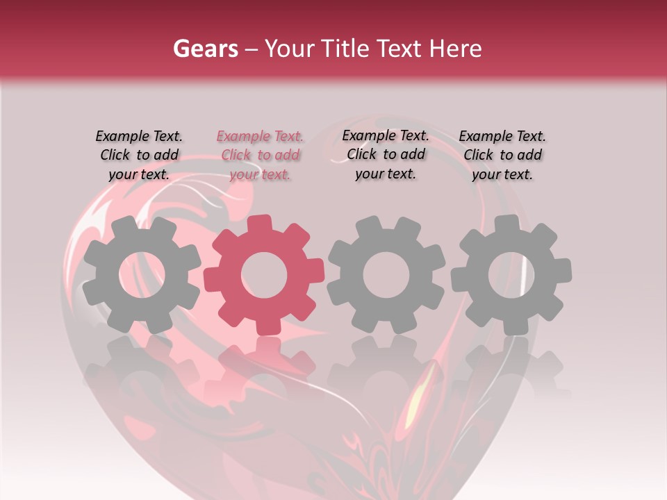 Card Wallpaper Couple PowerPoint Template