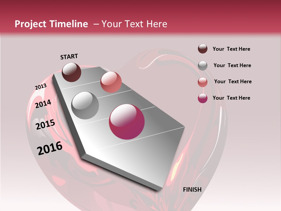 Card Wallpaper Couple PowerPoint Template