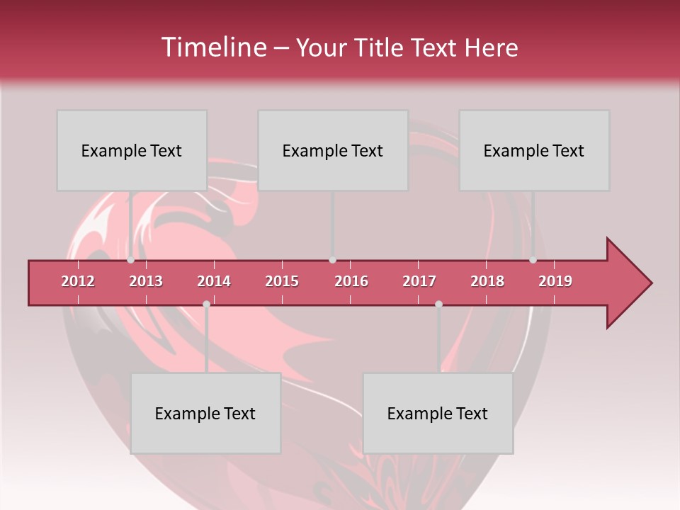 Card Wallpaper Couple PowerPoint Template
