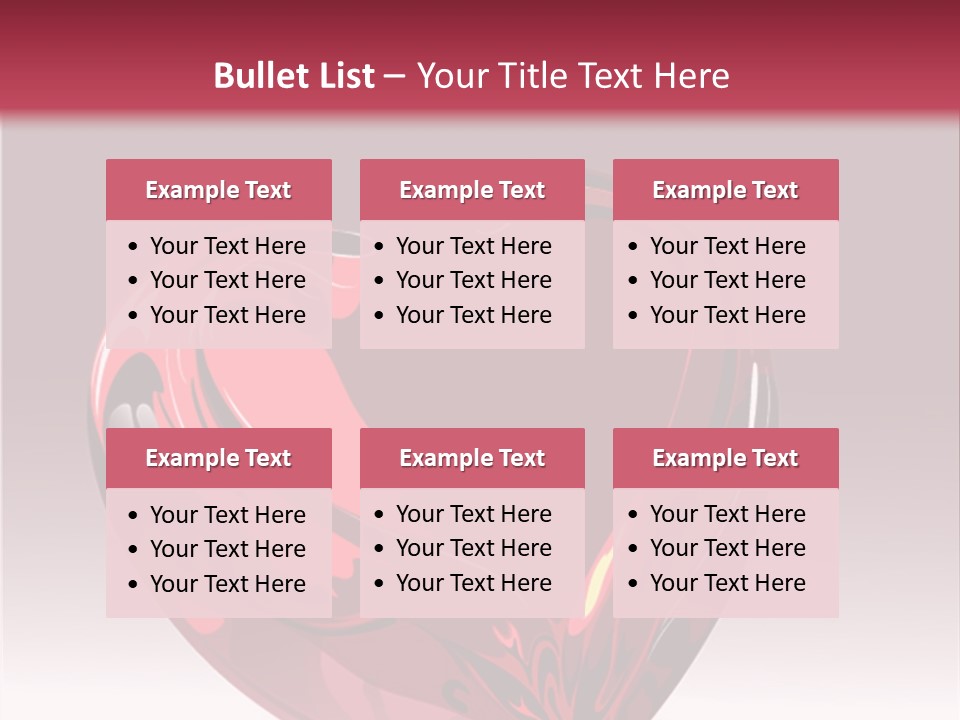 Card Wallpaper Couple PowerPoint Template