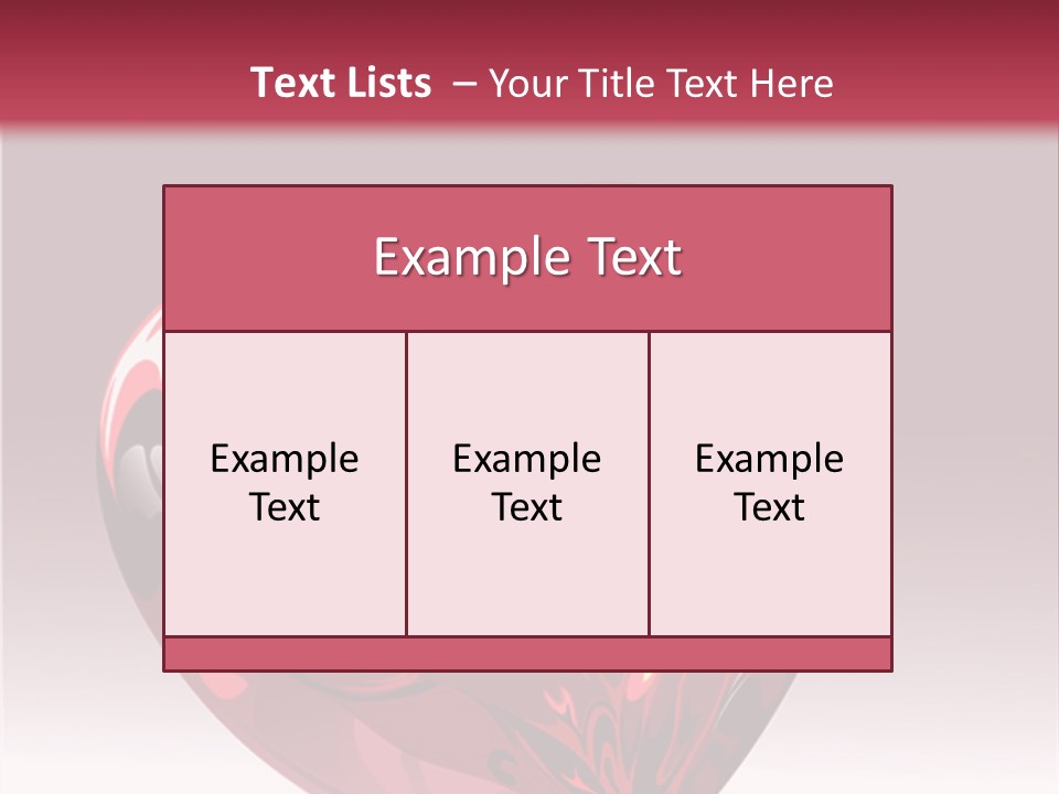 Card Wallpaper Couple PowerPoint Template