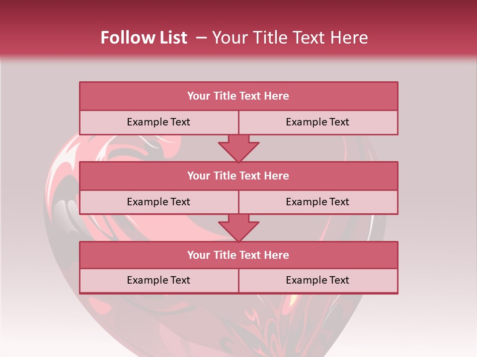Card Wallpaper Couple PowerPoint Template