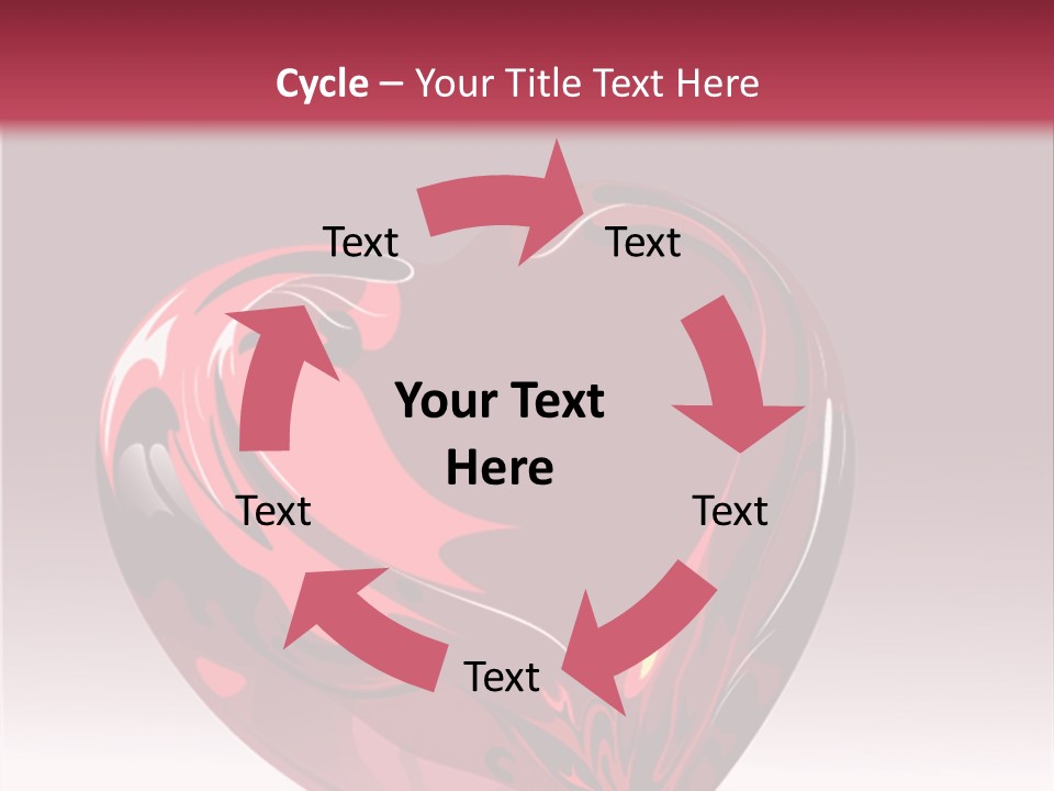 Card Wallpaper Couple PowerPoint Template