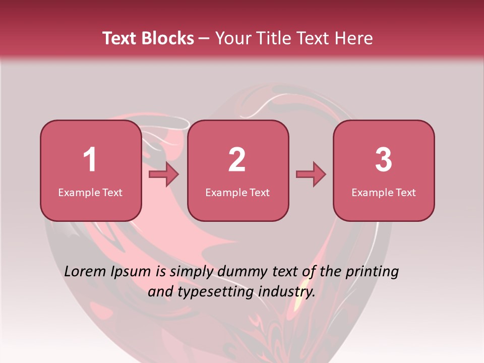 Card Wallpaper Couple PowerPoint Template