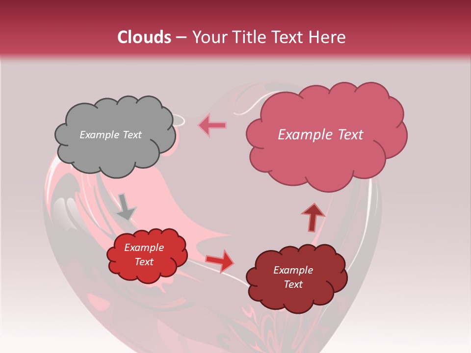 Card Wallpaper Couple PowerPoint Template