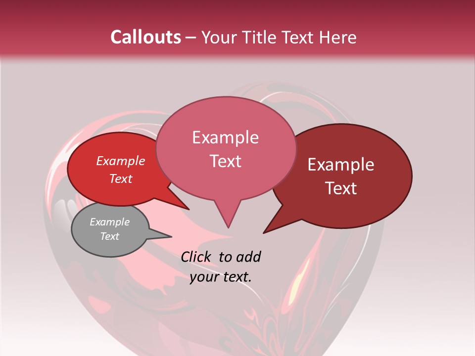 Card Wallpaper Couple PowerPoint Template