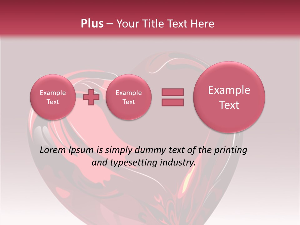 Card Wallpaper Couple PowerPoint Template