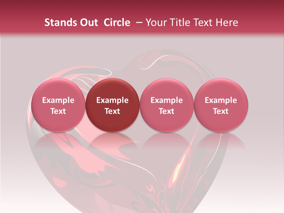 Card Wallpaper Couple PowerPoint Template