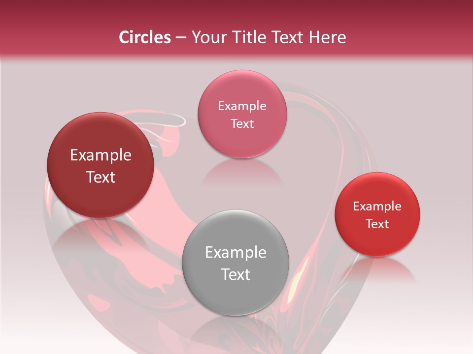 Card Wallpaper Couple PowerPoint Template