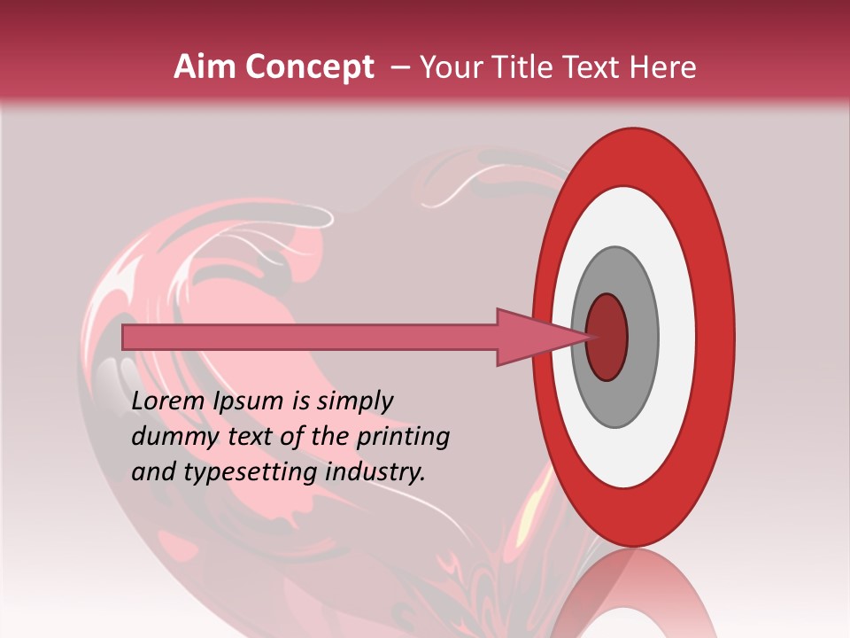 Card Wallpaper Couple PowerPoint Template