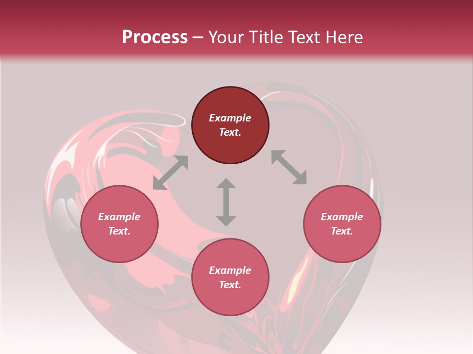 Card Wallpaper Couple PowerPoint Template