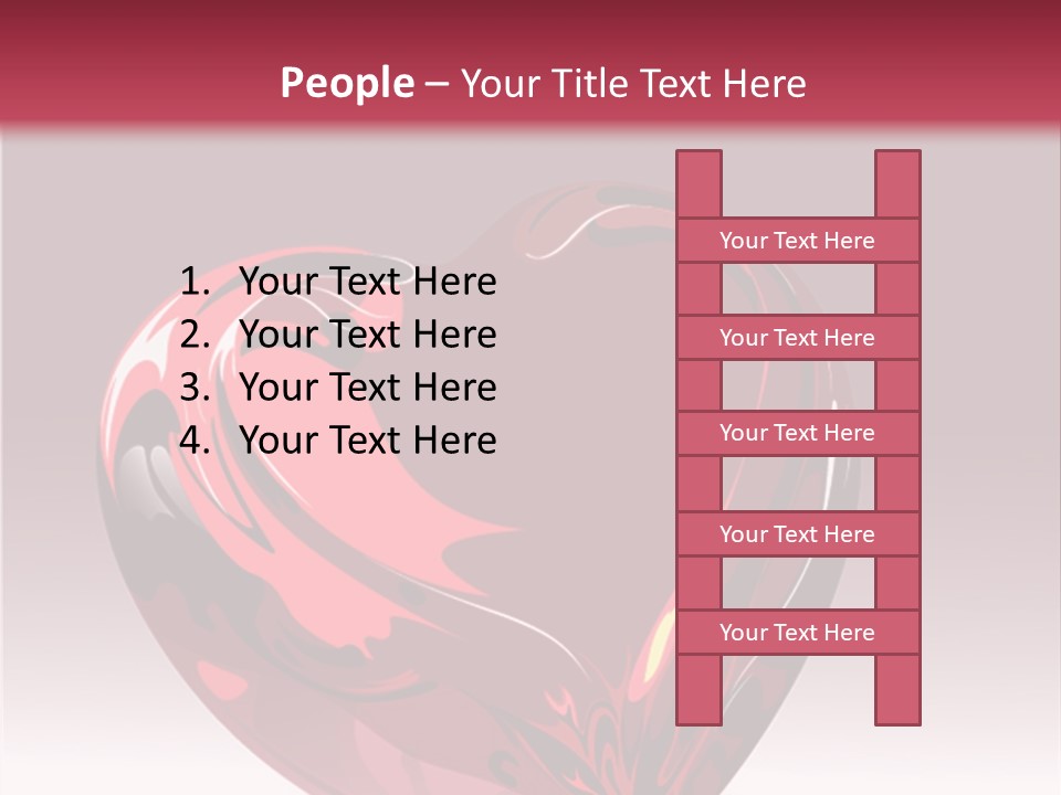 Card Wallpaper Couple PowerPoint Template