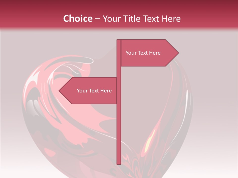 Card Wallpaper Couple PowerPoint Template