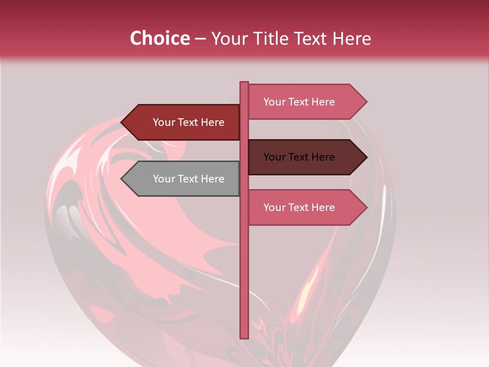Card Wallpaper Couple PowerPoint Template