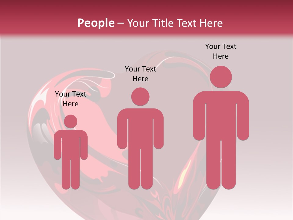 Card Wallpaper Couple PowerPoint Template