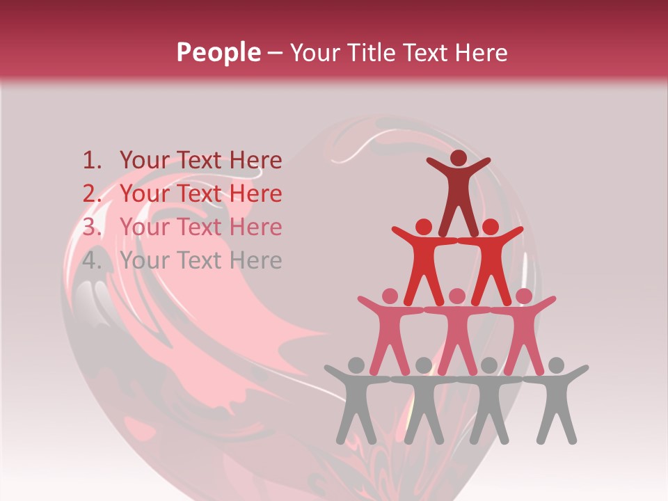 Card Wallpaper Couple PowerPoint Template