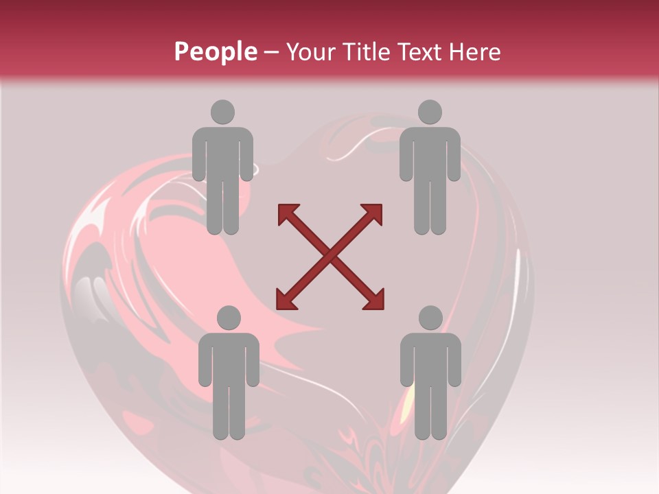 Card Wallpaper Couple PowerPoint Template