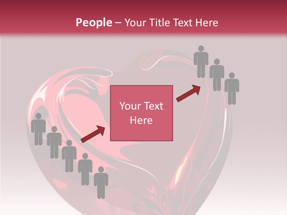 Card Wallpaper Couple PowerPoint Template