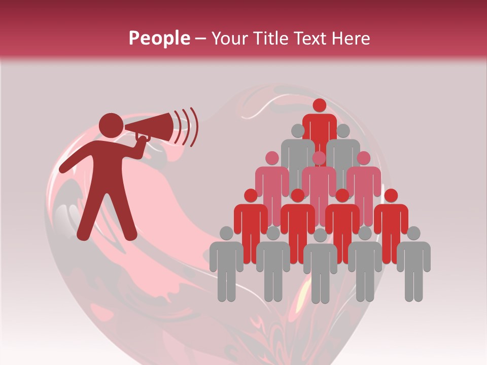 Card Wallpaper Couple PowerPoint Template