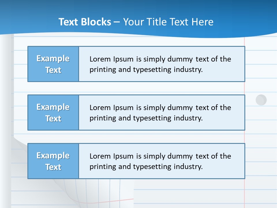 Drawing Ruled Education PowerPoint Template