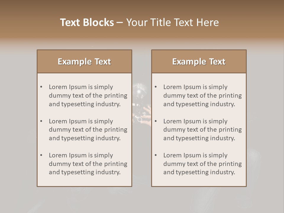 Revival Report Fashioned PowerPoint Template