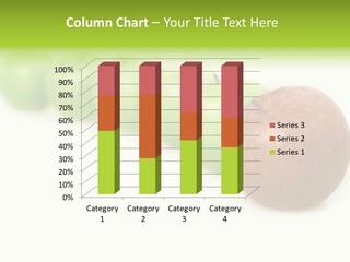 A Row Of Green And Red Apples On A White Background PowerPoint Template