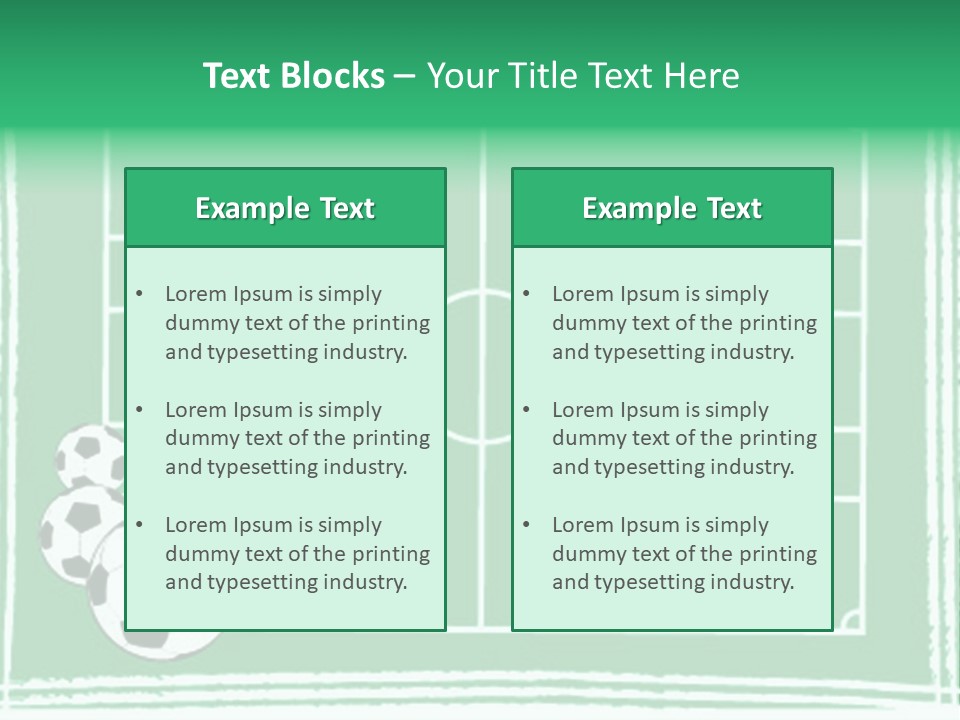 Checkmark Election Cartoon PowerPoint Template