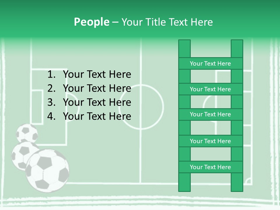 Checkmark Election Cartoon PowerPoint Template