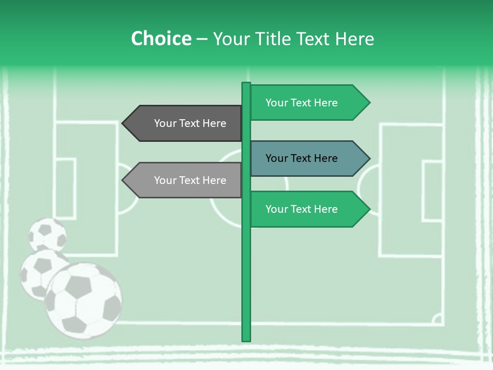 Checkmark Election Cartoon PowerPoint Template
