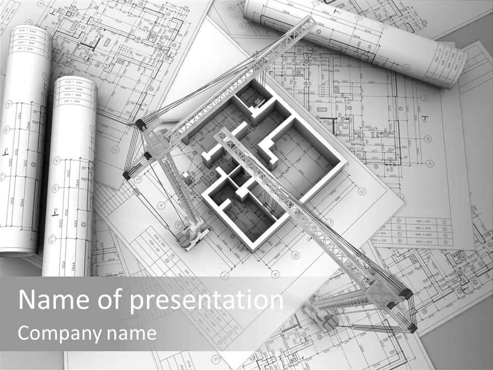 Construction Real Contractor PowerPoint Template