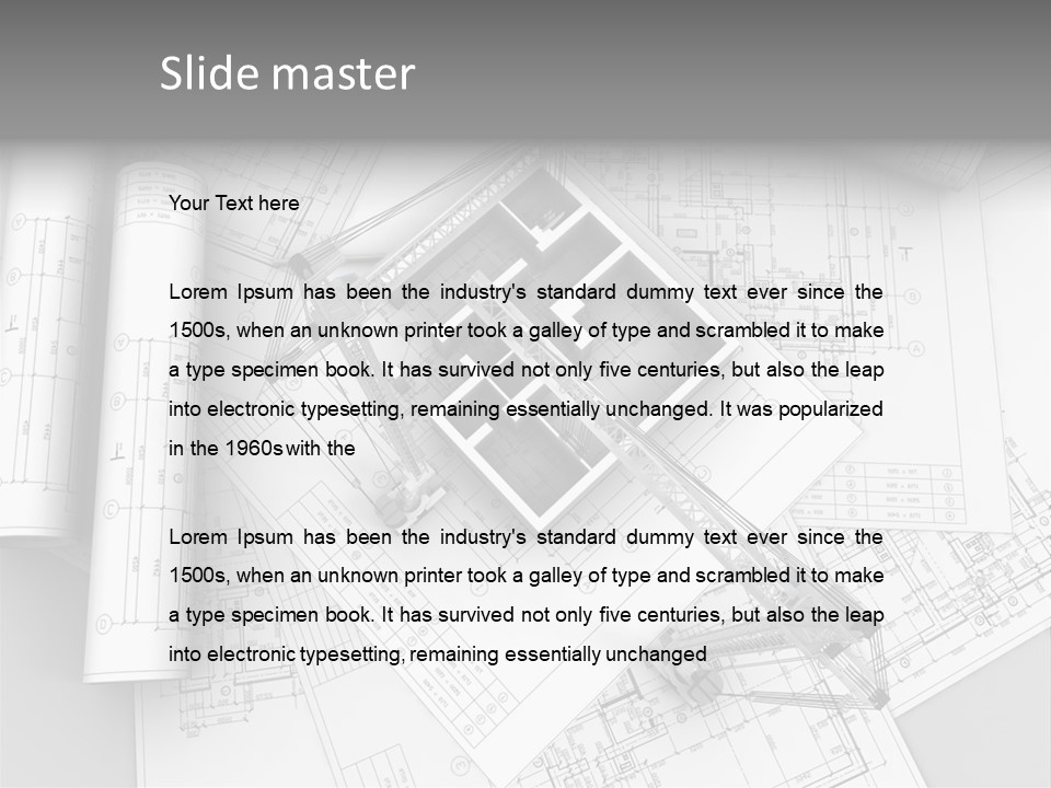 Construction Real Contractor PowerPoint Template