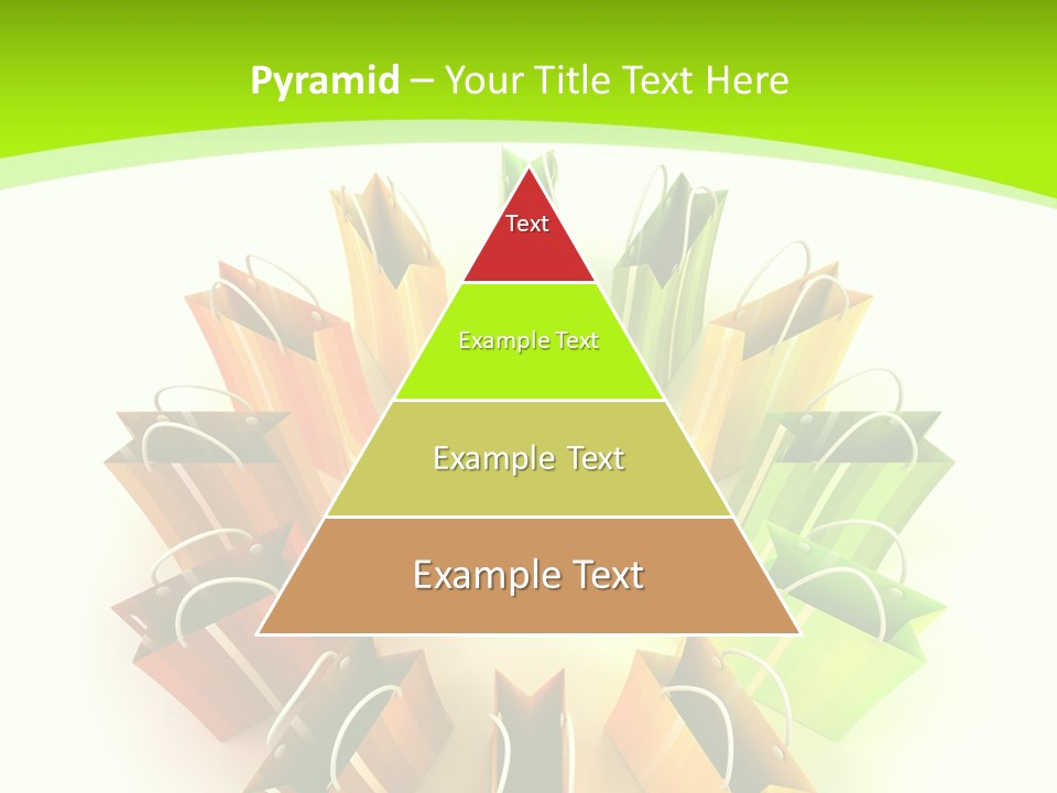 Green Rendering White PowerPoint Template