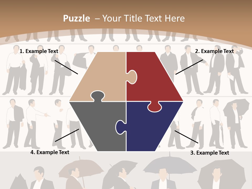 Exercise Team Vectors PowerPoint Template