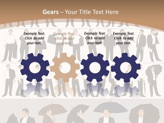 Exercise Team Vectors PowerPoint Template