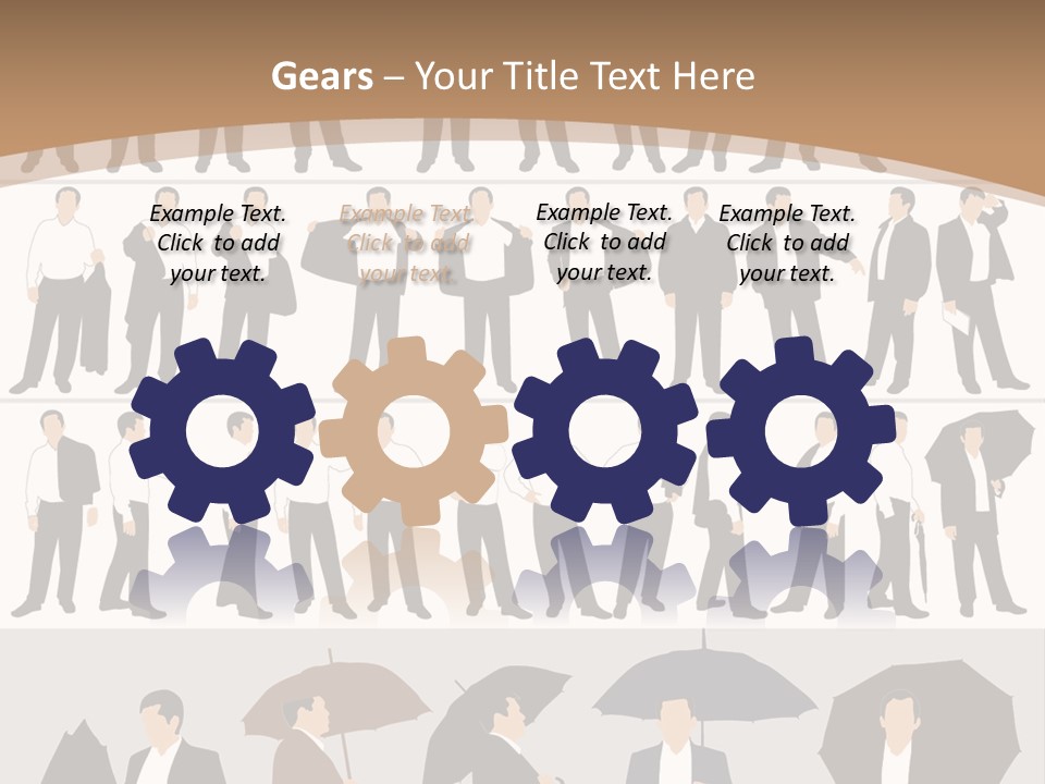 Exercise Team Vectors PowerPoint Template