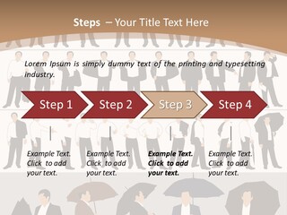 Exercise Team Vectors PowerPoint Template