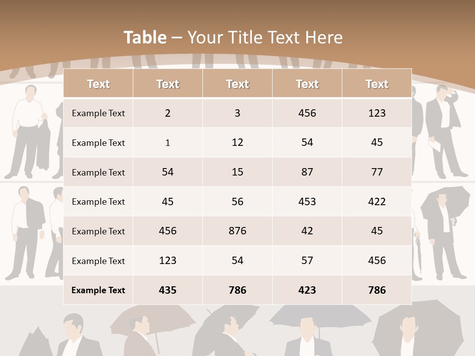 Exercise Team Vectors PowerPoint Template