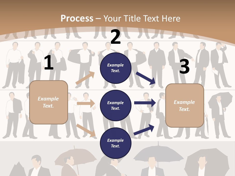 Exercise Team Vectors PowerPoint Template