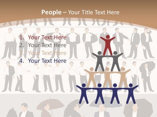 Exercise Team Vectors PowerPoint Template