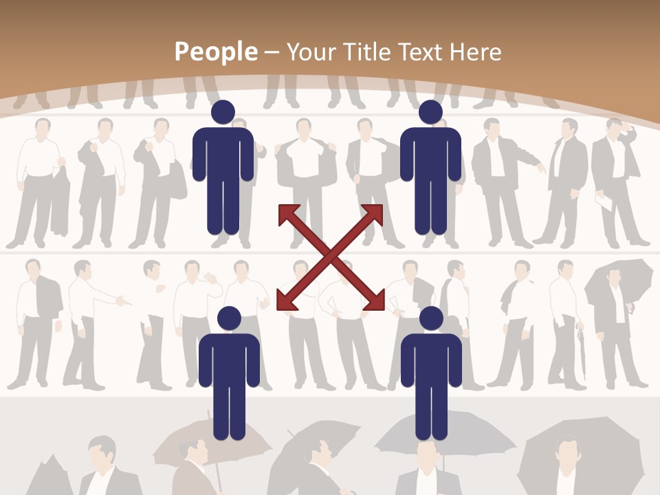 Exercise Team Vectors PowerPoint Template