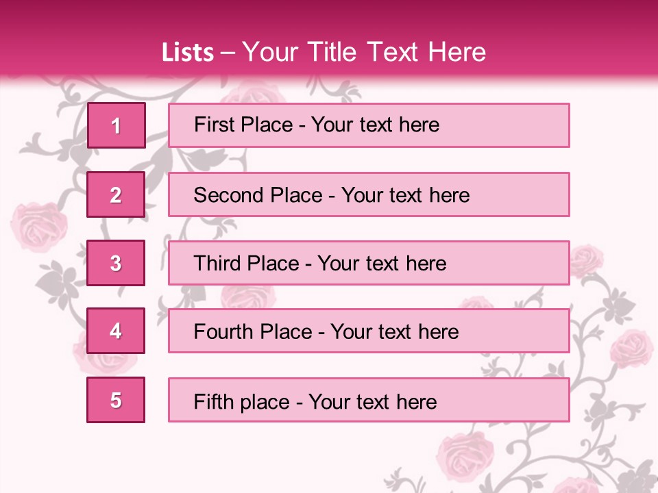 Pricetag Letter Clipart PowerPoint Template