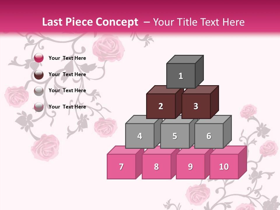 Pricetag Letter Clipart PowerPoint Template