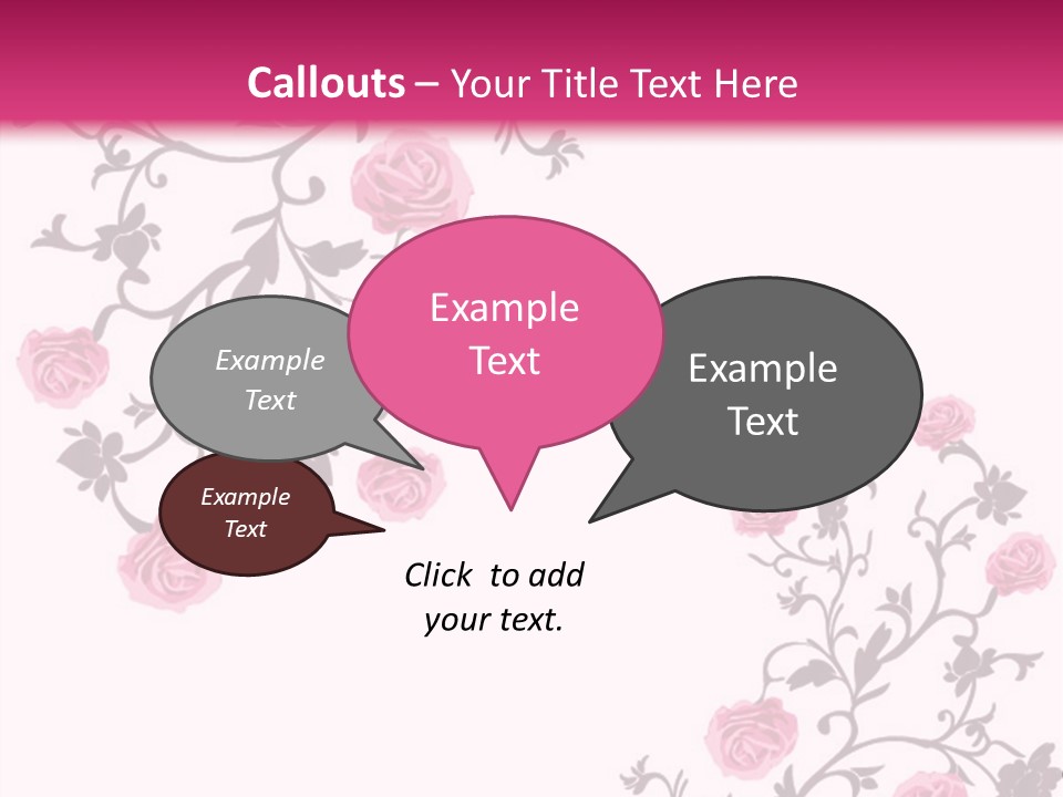 Pricetag Letter Clipart PowerPoint Template